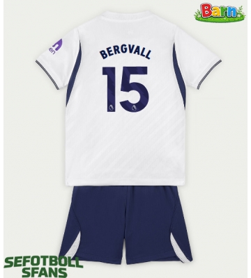 Tottenham Hotspur Lucas Bergvall #15 Hemmaställ Barn 2026-27 Kortärmad (+ Korta byxor)